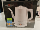 金灶（KAMJOVE） 茶艺专用泡茶烧水壶优雅长嘴电热水壶随手泡开水壶自动断电热水壶煮水壶家用1L 1L T-93（象牙白色） 实拍图