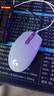 罗技（G）G102 有线游戏鼠标 淡紫色 RGB灯效 轻量化设计 吃鸡鼠标 赛博朋克 200-8000DPI 实拍图