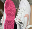 耐克（NIKE）女鞋 2026新款春季时尚潮流休闲鞋轻便舒适低帮板鞋子大童鞋 新款/樱花粉白-111 【新年礼物】 39 实拍图