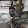 奥克斯（AUX）电热水龙头热水器加热水龙头快速热水变频恒温厨房下进水 【大屏数显】电镀银+漏保插头+万向喷头 实拍图