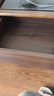 京东京造家居悦枫实木床头柜 天然橡胶木双层储物 收纳卧室储物柜胡桃色 实拍图