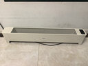 美的（Midea）【APP智能】石墨烯家用踢脚线取暖器 遥控电热电暖器 浴室速热电暖气 节能暖风机全屋升温HDS22LYR 实拍图