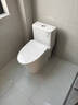九牧（JOMOO）11396-2-1/41KB-1抗菌一级水效坐便器虹吸式节水连体马桶400坑距 实拍图