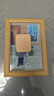 金隆兴6寸相框摆台原木色木质相框简约挂墙相片画框装裱结婚宝宝照片墙 实拍图