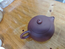 京东京造 宜兴紫砂壶 手工【原矿紫泥】煮茶泡茶壶茶具 西施壶210ml 实拍图