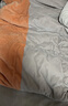 京东京造 220g牛奶绒四件套 A类秋冬加厚高克重法兰绒保暖双人床单枕套被套 1.8米床 海澜 实拍图