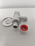 净恩（JiNGEN）全铜洗衣机水龙头专用水管接头脱落自动止水阀卫生间防漏角阀通用 亮银【加厚精铜主体】-4/6分通用 实拍图