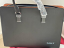花花公子（PLAYBOY）男士手提包牛皮单肩包商务休闲横款男包公文包斜挎包笔记本大容量 实拍图