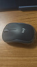 罗技（Logitech）M185鼠标 无线鼠标 办公鼠标 对称鼠标 黑色灰边 带无线2.4G接收器 实拍图