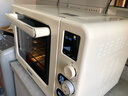 海氏（Hauswirt）四代C40升级款电烤箱家用烘焙背部大风机多功能发酵一体机搪瓷内胆新年礼物 米白色 40L 实拍图