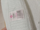洁丽雅（Grace）10A级抗菌纯棉毛巾 柔软吸水新疆长绒棉洗脸巾2条装粉+兰 实拍图