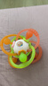 奕思瑞曼哈顿手抓球婴儿0-3-6个月可啃咬食品级口欲期牙胶安抚玩具摇铃 实拍图