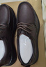 骆驼牌 皮鞋男士商务休闲爸爸牛皮鞋软底舒适通勤 P15A211018棕色42 实拍图
