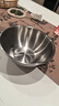 不锈钢盆沙拉盆家用厨房大号料理打蛋和面水果烘焙 17cm 1个 【刻度盆/700ML】 实拍图
