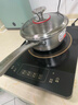 美的（Midea）电磁炉家用 大功率家用电磁灶猛火爆炒耐用防水面板 八档火力纤薄电池炉 行业爆款 【单灶】2100W大面板 实拍图