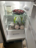 美菱（MeiLing）离子净177L两门冰箱家用小占地大冷冻室省电低噪宿舍租房三级能效直冷微霜BCD-177LCX以旧换新 【主推】BCD-177LCX灰色 实拍图