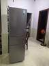美的（Midea）220L三门冰箱灰色租房家用客厅宿舍小型冰箱三开门三温低耗省电低音运行 BCD-220TM钛钢灰 实拍图