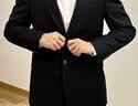 海澜之家西服套装男轻商务时尚平驳领套西男秋季 黑色02（西服+西裤） HTXAW3Y001A L 175/96B 48B推荐138~150斤 实拍图