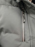 雪中飞鹅绒羽绒服男士短款脱卸帽加厚保暖休闲商务秋冬外套男装175 实拍图