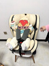 Heekin德国 儿童安全座椅汽车用0-4-12岁婴儿宝宝360度旋转ISOFIX硬接口 时尚灰(ISOFIX+360度旋转) 实拍图