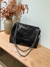 viney牛皮包包女包休闲流浪包轻奢斜挎链条包送生日情人节礼物女朋友 实拍图