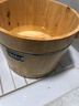 京东物流 木桶洗脚桶泡脚桶家用保温足浴桶脚盆木质按摩足浴盆 双耳桶_26cm高无赠品 实拍图