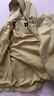 骆驼（CAMEL）薄绒风衣女户外防泼水修身梭织外套 J23CAYL6066 青果绿 XXL 实拍图