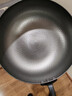 哥思顿章丘大肚锅手工锻打老式炒锅无涂层不粘辅食锅 鱼鳞款24cm 实拍图