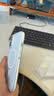 猩球卫士高级感防指纹适用Apple/苹果iPhone16磁吸瓦楞手机壳超薄行李箱条纹保护套磨砂MagSafe透明外壳白 实拍图