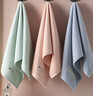 新亚毛巾纯棉AAA抗菌大毛巾简约全棉成人洗脸巾吸水洁面巾洗澡加厚A类 【A类纯棉抗菌】绿+粉+蓝 3条 实拍图