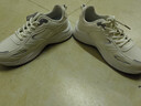 回力（Warrior）官方男鞋运动鞋男潮流百搭秋冬男士皮面休闲鞋子男老爹鞋男米灰42 实拍图