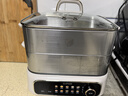 苏泊尔（SUPOR）电蒸锅 家用多功能炖蒸煮一体电热锅 0涂层不锈钢蒸屉 电煮锅 18L多用途锅 ZN30FC669 实拍图