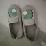 先锋港湾棉拖鞋春夏季包跟夏天防滑产后包跟软底秋天产妇室内家居拖鞋女 浅灰色 38 实拍图