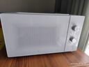 米家小米微波炉家用小型多功能 小尺寸可拆转盘式 大火力均匀加热 机械式双旋钮易操作 台式大容量20升 实拍图