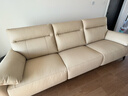 左右零靠墙电动功能头层牛皮沙发6013象牙白 2.7m三双 实拍图