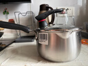 苏泊尔SUPOR 小红圈304不锈钢奶锅16cm加厚复底婴幼儿辅食锅ST16JA1 实拍图