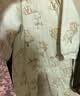 童泰婴儿连体衣秋冬季纯棉夹棉宝宝衣服新生儿棉哈衣爬服黄色80cm 实拍图