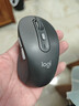 罗技（Logitech）M750M 通用版鼠标 无线蓝牙鼠标 静音鼠标 智能鼠标 对称鼠标 黑色 带Logi Bolt USB接收器 实拍图