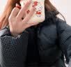 优衣库无缝羽绒短茄克女装/外套夹克478578 68 深蓝色 S /155/80A 实拍图