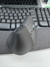 罗技（Logitech）Wave Combo 无线人体工学键鼠套装 垂直鼠标 无线蓝牙鼠标 办公键盘 无线键盘 蓝牙键盘 黑色 实拍图