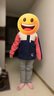 ASK JUNIOR女童棉服冬中长夹棉加厚保暖儿童连帽风衣外套棉衣 粉色 170  实拍图