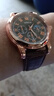 正品男士手表高档休闲石英表简约气质男表皮带高颜值罗马时尚腕表 指挥官款 实拍图