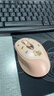 英菲克（INPHIC）M8无线鼠标充电女生办公静音便携人体工学适用于惠普华硕华为笔记本电脑无限轻音 M8奶茶色【可充电+低噪音+送贴纸】女生专用鼠标 实拍图