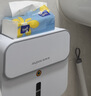 佳帮手卫生间纸巾盒 免打孔厕纸盒壁挂厕所纸巾架浴室置物用品抽纸盒 实拍图