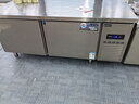 志高（CHIGO）冷藏工作台奶茶店设备全套水吧台不锈钢保鲜平冷操作台冰柜 厨房冰箱商用保鲜工作台 1.8M-0.8M-0.8M冷冻【-18°|数显】 【不锈钢内层架】店长推荐 实拍图