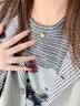 中国黄金（CHINA GOLD）黄金四叶草项链女款足金幸运草吊坠锁骨情人节生日礼物送女友老婆 四叶草吊坠【赠银镀金链】约0.85g 实拍图