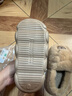 卡皮巴拉冬季儿童包跟棉鞋保暖居家毛毛EVA底防滑中小童宝宝棉拖 升级版环保材质浅咖色 12 34/35鞋内长20.5适合脚长19.5 实拍图