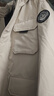 京东京造【进口极寒95鹅绒服】羽绒服男外套女冬季新款中长款 燕麦卡 L 实拍图