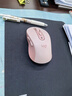 罗技（Logitech）M750M 通用版鼠标 无线鼠标 静音鼠标 对称鼠标 粉色 带Logi Bolt USB接收器 实拍图