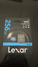 雷克沙（Lexar）256GB TF（MicroSD）存储卡 V30 A2 读160MB/s 游戏机平板行车监控录像内存卡 4K超清拍摄（BLUE） 实拍图